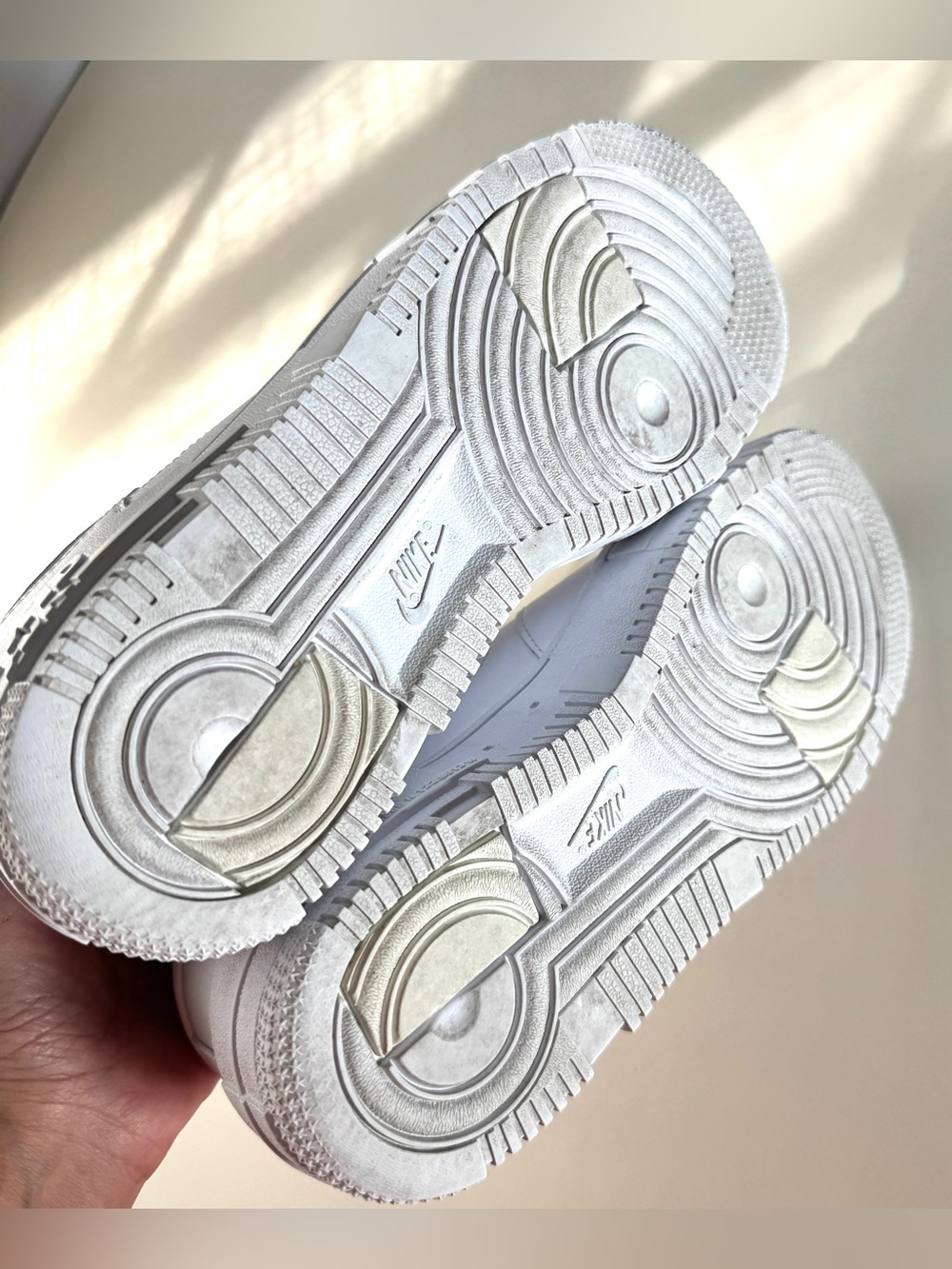 Nike Air Force 1 Pixel White Women’s 8 Platform Sneakers CK6649-100 - Picture 11 of 11